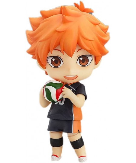 Haikyuu Shoyo Hinata Tobio Kageyama Q Version Nendoroid Anime Figures Toy Replaceable Accessories Cartoon Game Action Figure ...