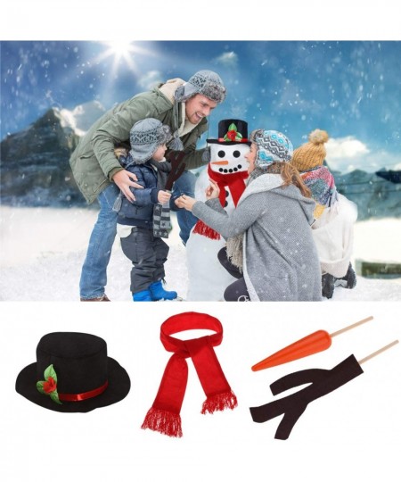 15 Pack Snowman Kit Build a Snowman Making Building Accessories Decoration Winter Holiday Christmas Outdoor Toys for Kids $24...