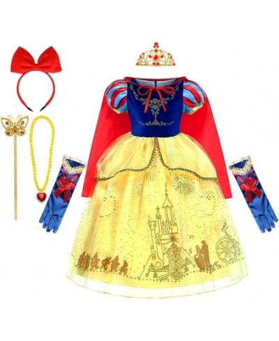 Girls Princess Snow White Costume Fancy Dress Halloween Christmas Party Birthday Evening Gown (w/Accessories) $61.75 - Kids' ...