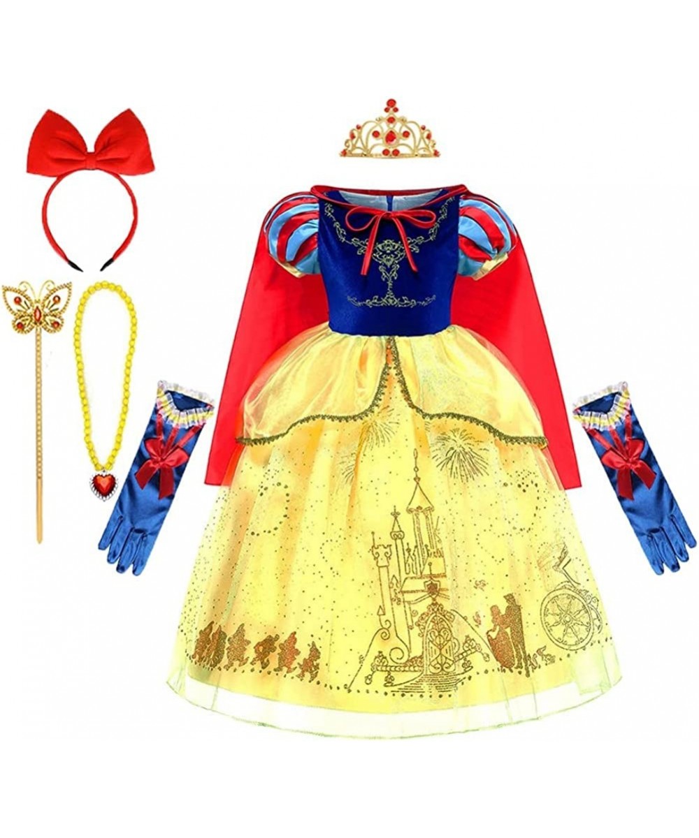 Girls Princess Snow White Costume Fancy Dress Halloween Christmas Party Birthday Evening Gown (w/Accessories) $61.75 - Kids' ...