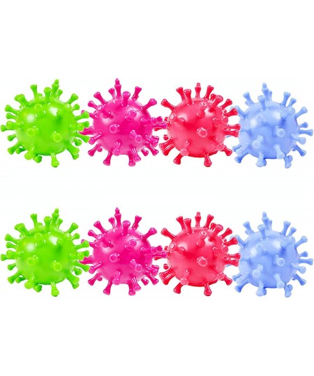 8 PCS Strange New Vent Toy Virus Ball TPR Decompression Vent Beads Hand Pinched Grape Ball $24.57 - Gags & Practical Joke Toys