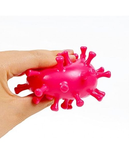 8 PCS Strange New Vent Toy Virus Ball TPR Decompression Vent Beads Hand Pinched Grape Ball $24.57 - Gags & Practical Joke Toys