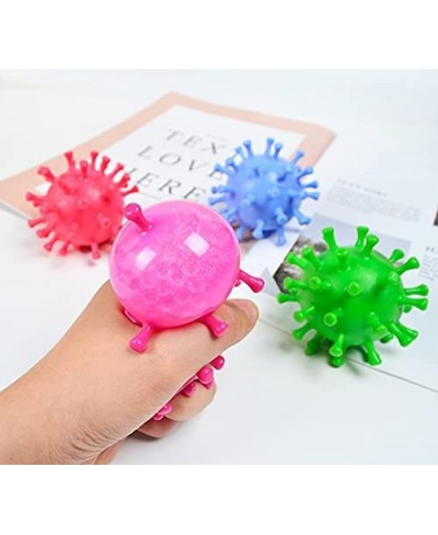 8 PCS Strange New Vent Toy Virus Ball TPR Decompression Vent Beads Hand Pinched Grape Ball $24.57 - Gags & Practical Joke Toys