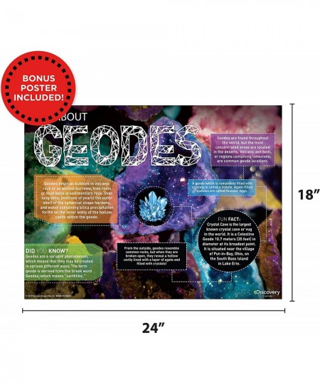 Break Your Own Geodes at-Home STEM Kits for Kids Age 8 and Up Geode & Crystal Kits Birthday Parties & Sleepover Activities $2...