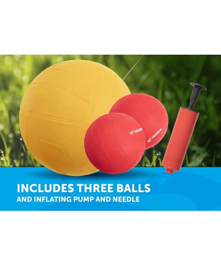 Triumph Rallyball - Includes Net Target Two 3.5" Balls One 5" Ball Inflating Pump and Carry Bag $60.30 - Toy Sports Products