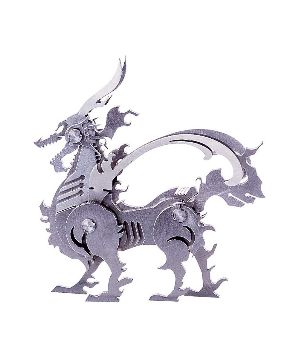 3D Metal Puzzle for Kids and Adults DIY Assembly Mythical Animal Model Stainless Steel Model Kit Jigsaw Puzzle Brain Teaser T...