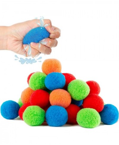 Water Splash Balls 2" Water Bomb Balls Pool Toys for Summer Beach Soaking Games Fun Children Party Outdoor Activities Kids Wa...