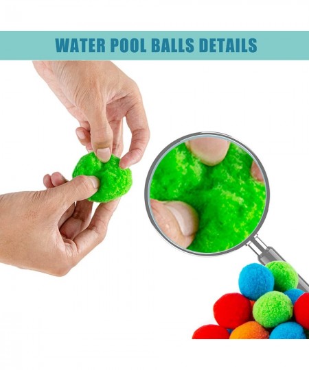 Water Splash Balls 2" Water Bomb Balls Pool Toys for Summer Beach Soaking Games Fun Children Party Outdoor Activities Kids Wa...