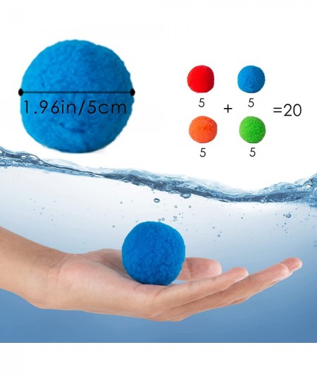 Water Splash Balls 2" Water Bomb Balls Pool Toys for Summer Beach Soaking Games Fun Children Party Outdoor Activities Kids Wa...