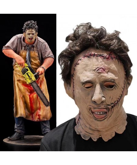 leatherface mask/ Latex Scary Movie Halloween Cosplay Costume Party Event Props Toys Carnival Mask leatherface mask $52.70 - ...