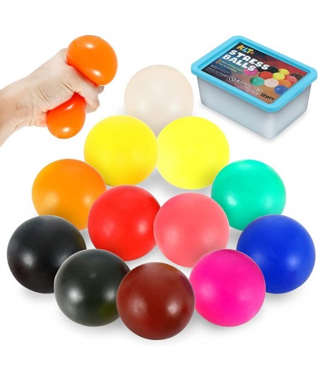 Sensory Stress Ball and Bean Bag Set - 19 Pack Squishy Ball Toys Set for Kids Fidget Stress Balls for Autism/ Anxiety Relief ...