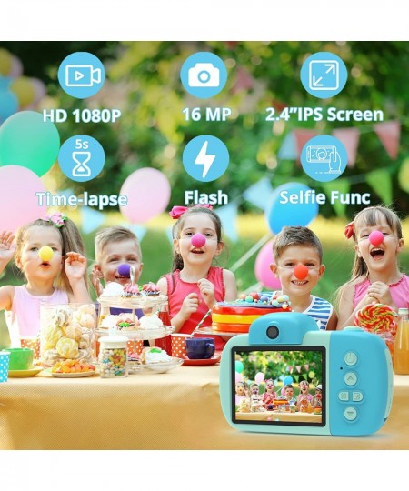 Kids Camera Toys for Boys Age 3-5 - Digital Camera for Kids with Video & Puzzle Games Birthday Gifts for 4 6 7 8 9 10 12 Year...