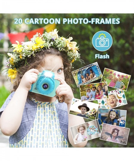 Kids Camera Toys for Boys Age 3-5 - Digital Camera for Kids with Video & Puzzle Games Birthday Gifts for 4 6 7 8 9 10 12 Year...