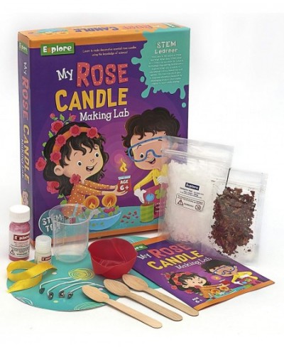 STEM Learner My Rose Candle Making Lab Candle Making Kit Gift for Kids Great DIY Starter Kit for Both Boys and Girls $41.44 -...