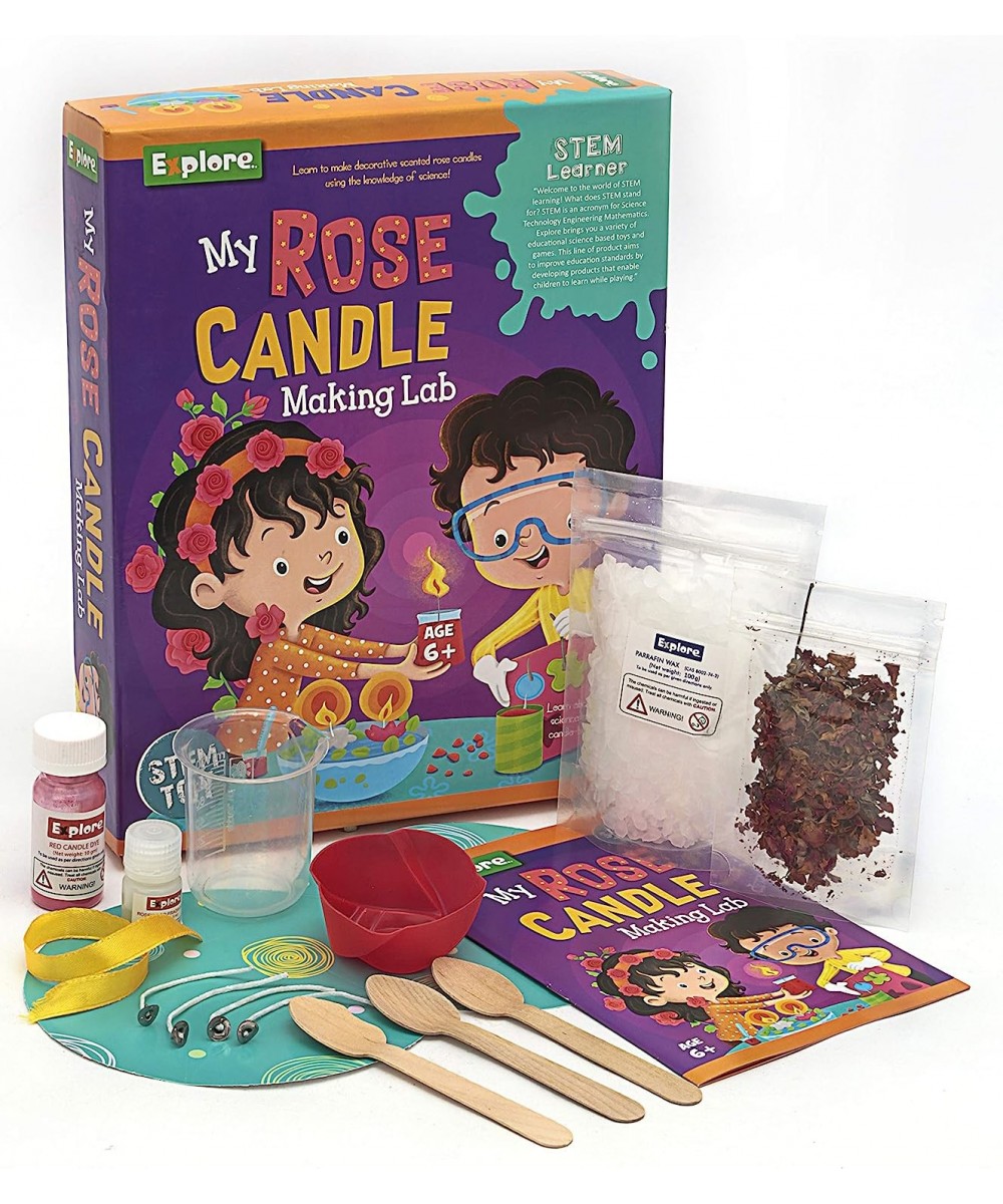 STEM Learner My Rose Candle Making Lab Candle Making Kit Gift for Kids Great DIY Starter Kit for Both Boys and Girls $41.44 -...