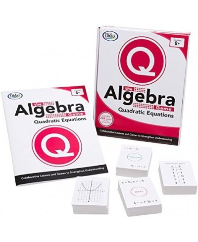 Educational Resources The Algebra Game: Quadratic Equations Basic Educational Game $78.93 - Early Development & Activity Toys