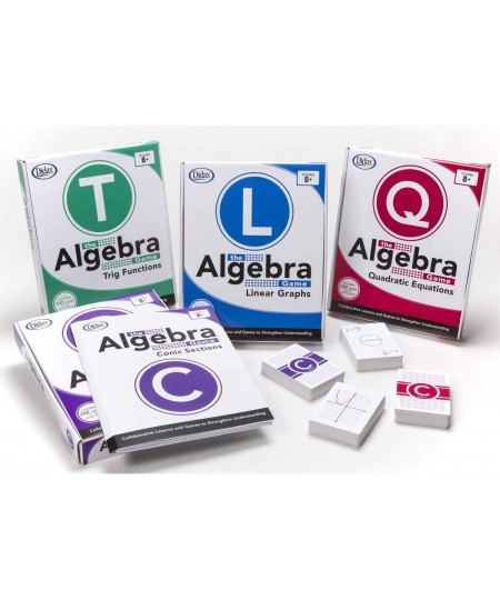 Educational Resources The Algebra Game: Quadratic Equations Basic Educational Game $78.93 - Early Development & Activity Toys