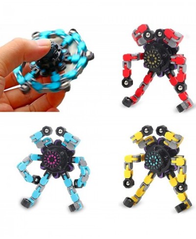 Fingertip Spin Top Toys Finger Hand Spinner Toy Transformable Chain Mechanical Stress Relief Christmas Birthday Toys Gifts fo...