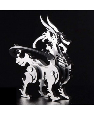 3D Metal Puzzle for Kids and Adults DIY Assembly Mythical Animal Model Stainless Steel Model Kit Jigsaw Puzzle Brain Teaser T...