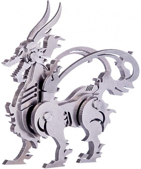 3D Metal Puzzle for Kids and Adults DIY Assembly Mythical Animal Model Stainless Steel Model Kit Jigsaw Puzzle Brain Teaser T...