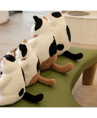 Stuffed Animal Pillows Cute Lazy Cat Plush Toys Stuffed Plush Dolls Gifts for Children and Girls (zongbai-45 Multicolor) $53....