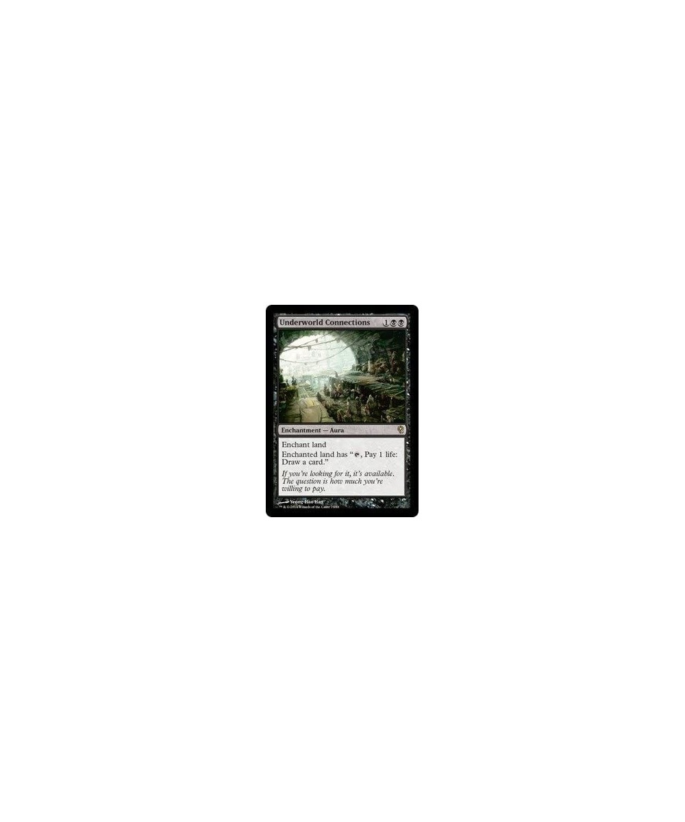 Underworld Connections (73) - Duel Decks: Jace vs Vraska $10.80 - Card Games