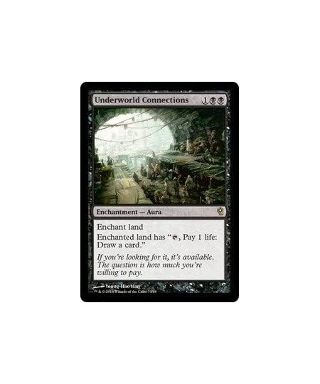 Underworld Connections (73) - Duel Decks: Jace vs Vraska $10.80 - Card Games