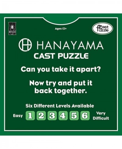 Infinity Hanayama Metal Brainteaser Puzzle Mensa Rated Level 6 for Ages 12 and Up from University Games $25.34 - Brain Teaser...