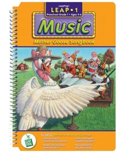 LeapPad: Leap 1 Music - Mother Goose Songbook Interactive Book and Cartridge $44.71 - Electronic Learning & Education Toys