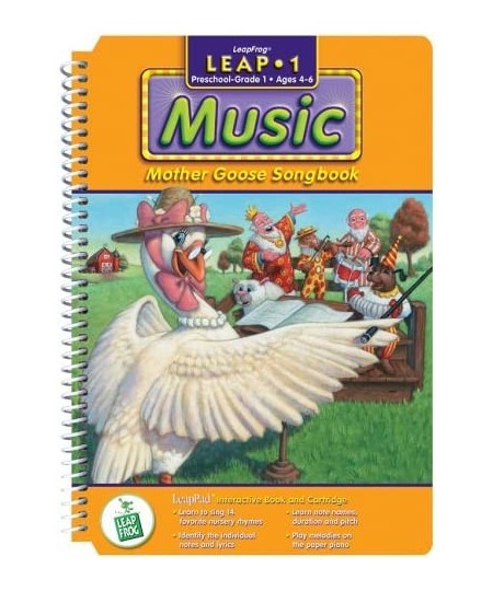 LeapPad: Leap 1 Music - Mother Goose Songbook Interactive Book and Cartridge $44.71 - Electronic Learning & Education Toys