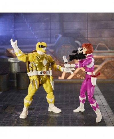 MMPR/TMNT Lightning Mike and April as Yellow and Pink Rangers Action Figure 2-Pack $56.41 - Action Figures