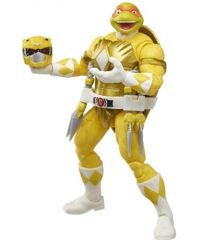 MMPR/TMNT Lightning Mike and April as Yellow and Pink Rangers Action Figure 2-Pack $56.41 - Action Figures