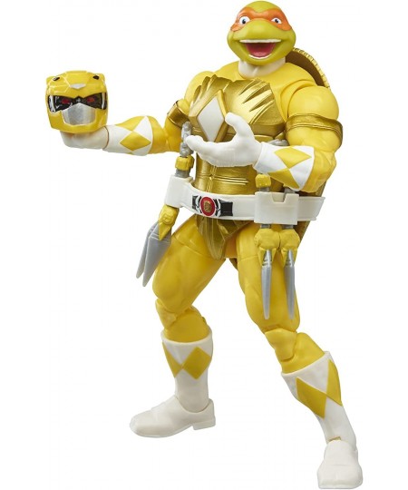 MMPR/TMNT Lightning Mike and April as Yellow and Pink Rangers Action Figure 2-Pack $56.41 - Action Figures