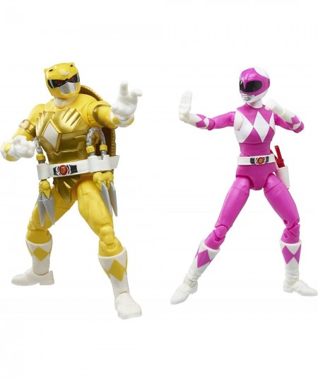 MMPR/TMNT Lightning Mike and April as Yellow and Pink Rangers Action Figure 2-Pack $56.41 - Action Figures