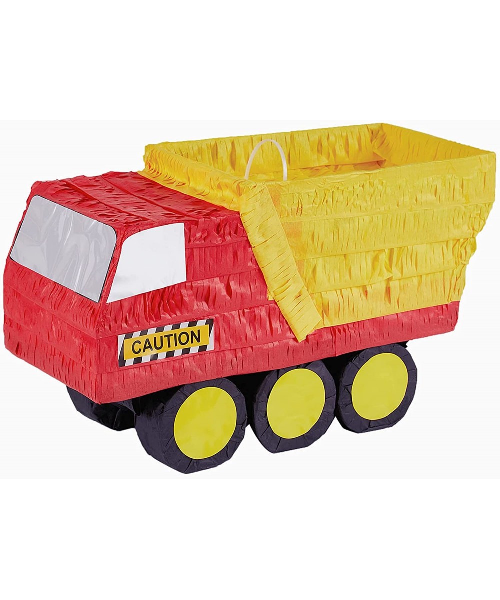 Construction Pinata Dump Truck Pinata for Boy Construction Birthday Party Tractor Excavator Car Pinata for Kids Party 15.5 x ...