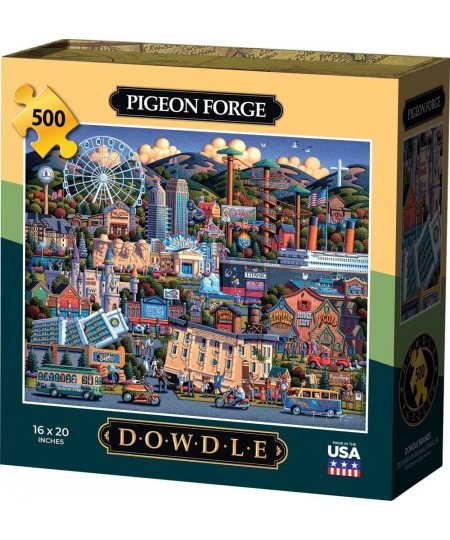 Dowdle Jigsaw Puzzle - Pigeon Forge - 500 Piece $40.23 - Jigsaw Puzzles