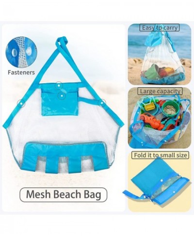 Dinosaur Sand Toys Beach Toys Kit: Include Bucket and Shovel Beach Mesh Bag Sand Water Tunnel Dinosaur Beach Molds and 6 Dino...