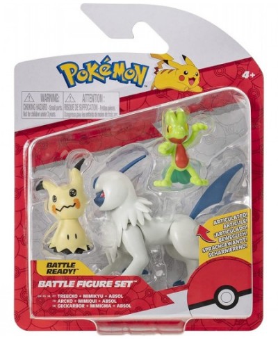 PKW2679 3 Pack-Features 2 Treecko Mimikyu & 3-Inch Absol Battle Figures-Authentic Details $58.58 - Kids' Play Fantastic Creat...