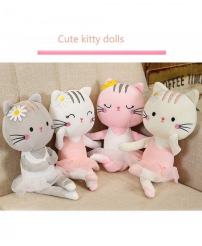 Ballerina Dolls Kitty Stuffed Animals Plush Cat Toys Ballet Dance Recital Gifts for Girls 13.5 Inches $30.28 - Plush Figure Toys