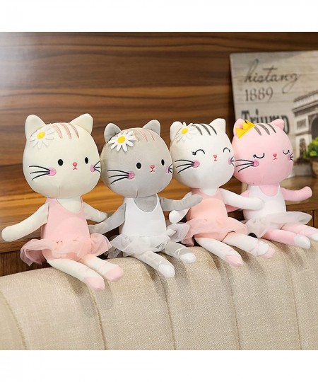 Ballerina Dolls Kitty Stuffed Animals Plush Cat Toys Ballet Dance Recital Gifts for Girls 13.5 Inches $30.28 - Plush Figure Toys