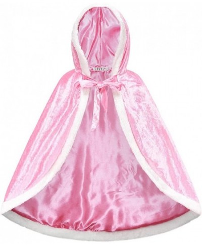 Princess Cloak with Hood Girls Cape Kid Toddler Costume Dress up for Halloween Christmas Carnival Cosplay $29.54 - Kids' Cost...