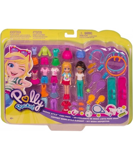 Super Sporty Pack with Polly & Lila Dolls and over 35 Fashions & Sporting Accessories $79.73 - Doll Playsets