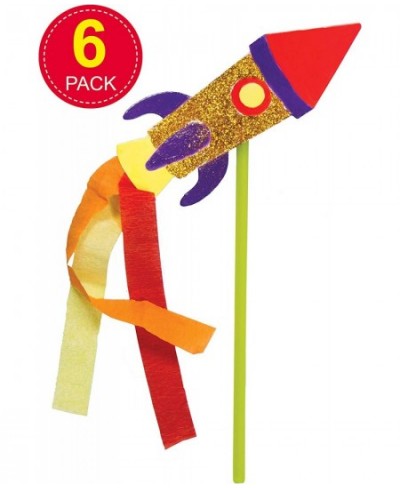 ET507 Card Rocket Wand Kits 3 Assorted for Kid's to Make & Decorate for Bonfire Night (Pack of 6) 28cm White 6 Pack $16.56 - ...