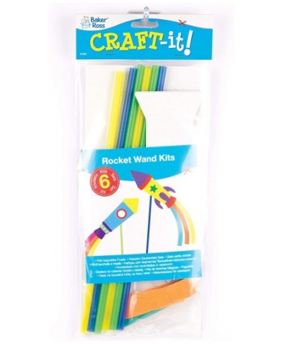 ET507 Card Rocket Wand Kits 3 Assorted for Kid's to Make & Decorate for Bonfire Night (Pack of 6) 28cm White 6 Pack $16.56 - ...