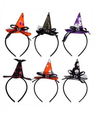 Halloween Headband Witch Hat Headband for Women Halloween Hair Accessories Costumes Spider Bats Hats Cute Witch Hat for Hallo...