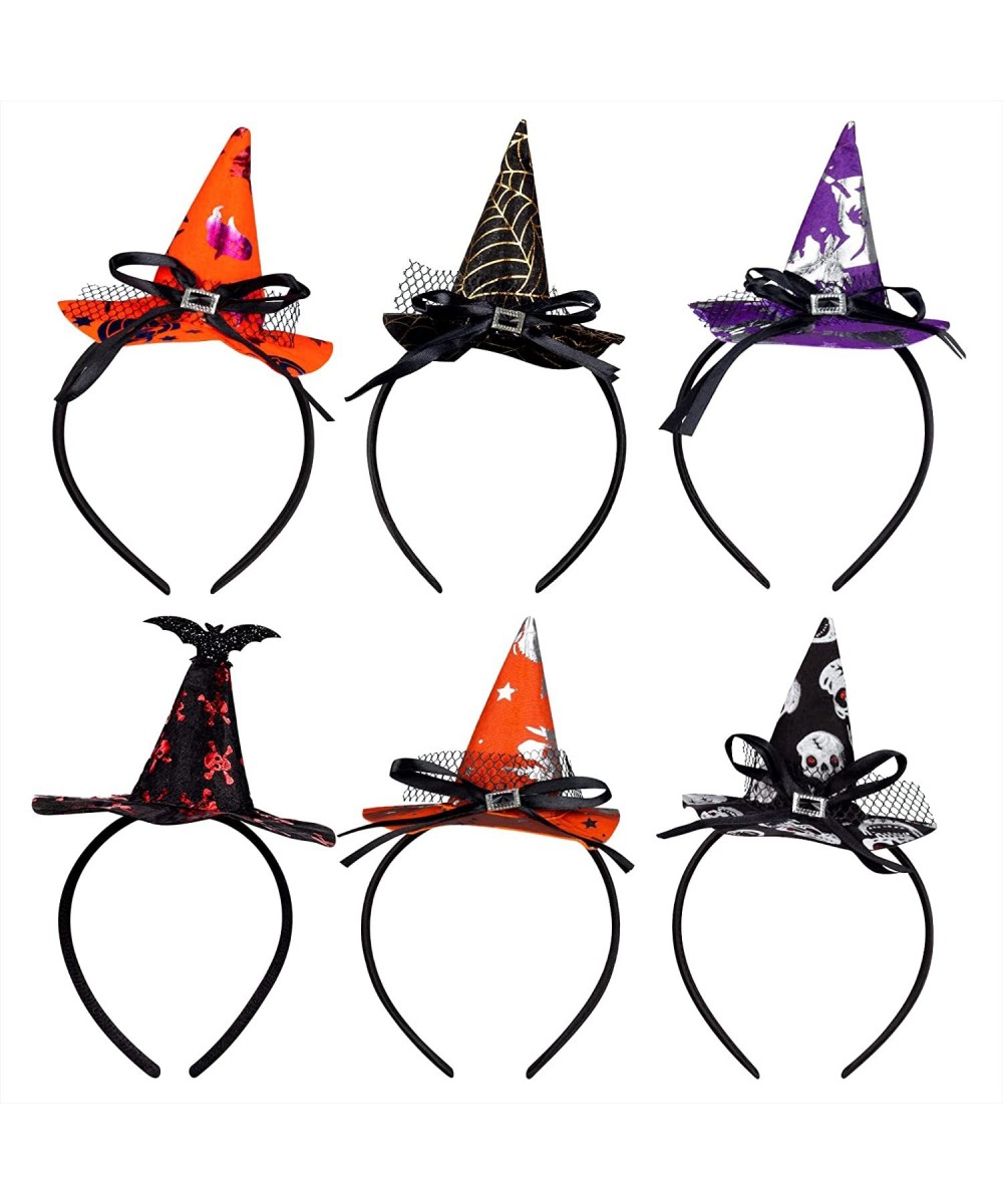 Halloween Headband Witch Hat Headband for Women Halloween Hair Accessories Costumes Spider Bats Hats Cute Witch Hat for Hallo...