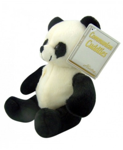 First Communion Plush Panda Bear Stuffed Animal with Embroidered Chalice 6 Inch $29.75 - Stuffed Animals & Teddy Bears