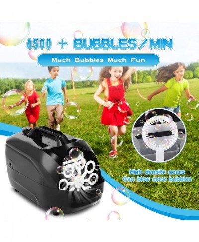 Bubble Machine Automatic Bubble Blower Professional Bubble Maker Machine for Kids Toddlers with 150 ml Bubble Solution 2 Spee...