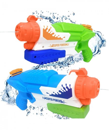 Water Gun for Kids & Adults - 2 Pack 550CC High Capacity Super Water Soaker Blaster Squirt Guns for Boys & Girls Long Range S...