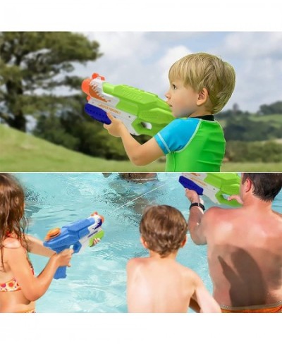 Water Gun for Kids & Adults - 2 Pack 550CC High Capacity Super Water Soaker Blaster Squirt Guns for Boys & Girls Long Range S...